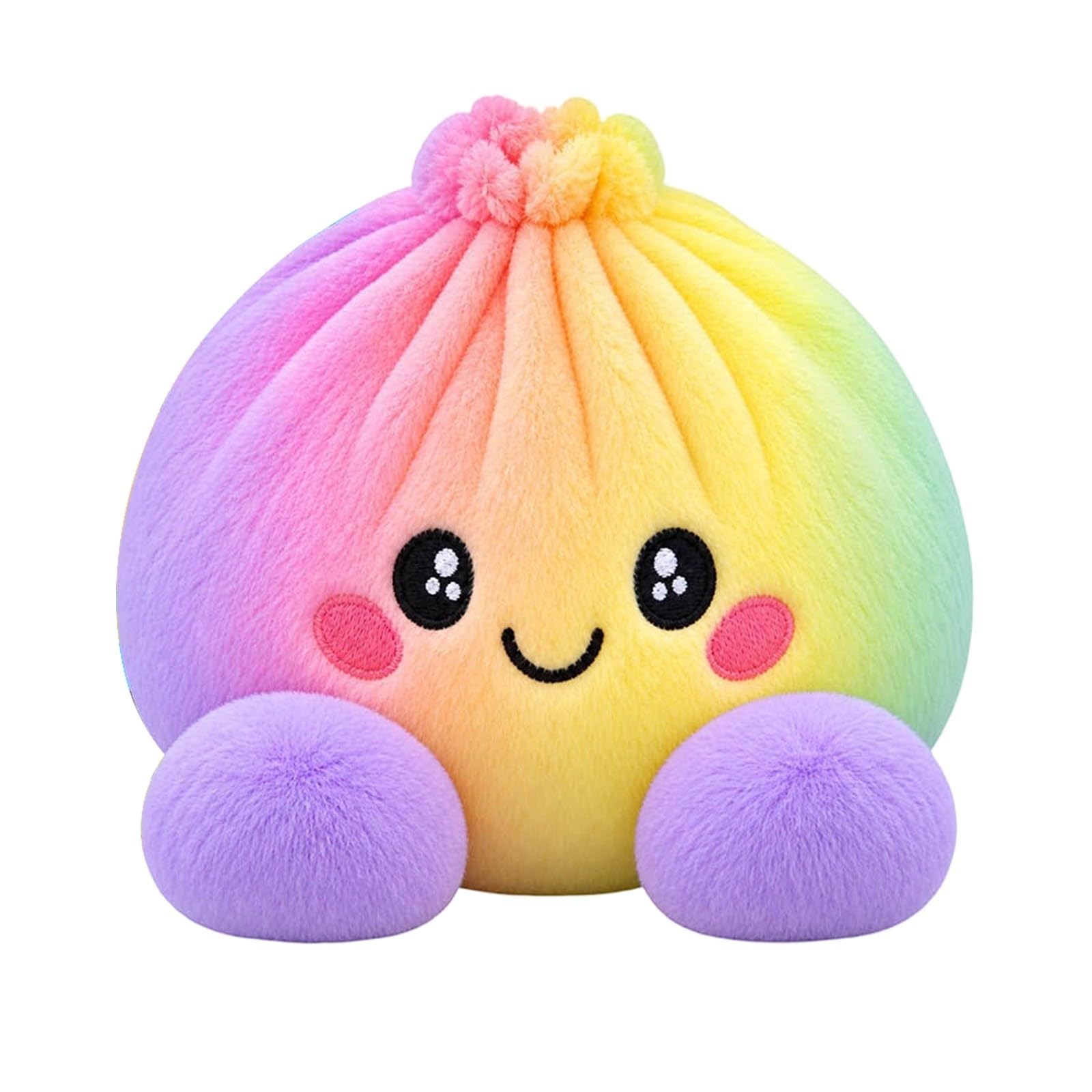 Kawaii Kuties Dumpling Pack of 7 Plush Fluffy Dumplings Kawaii Squashy