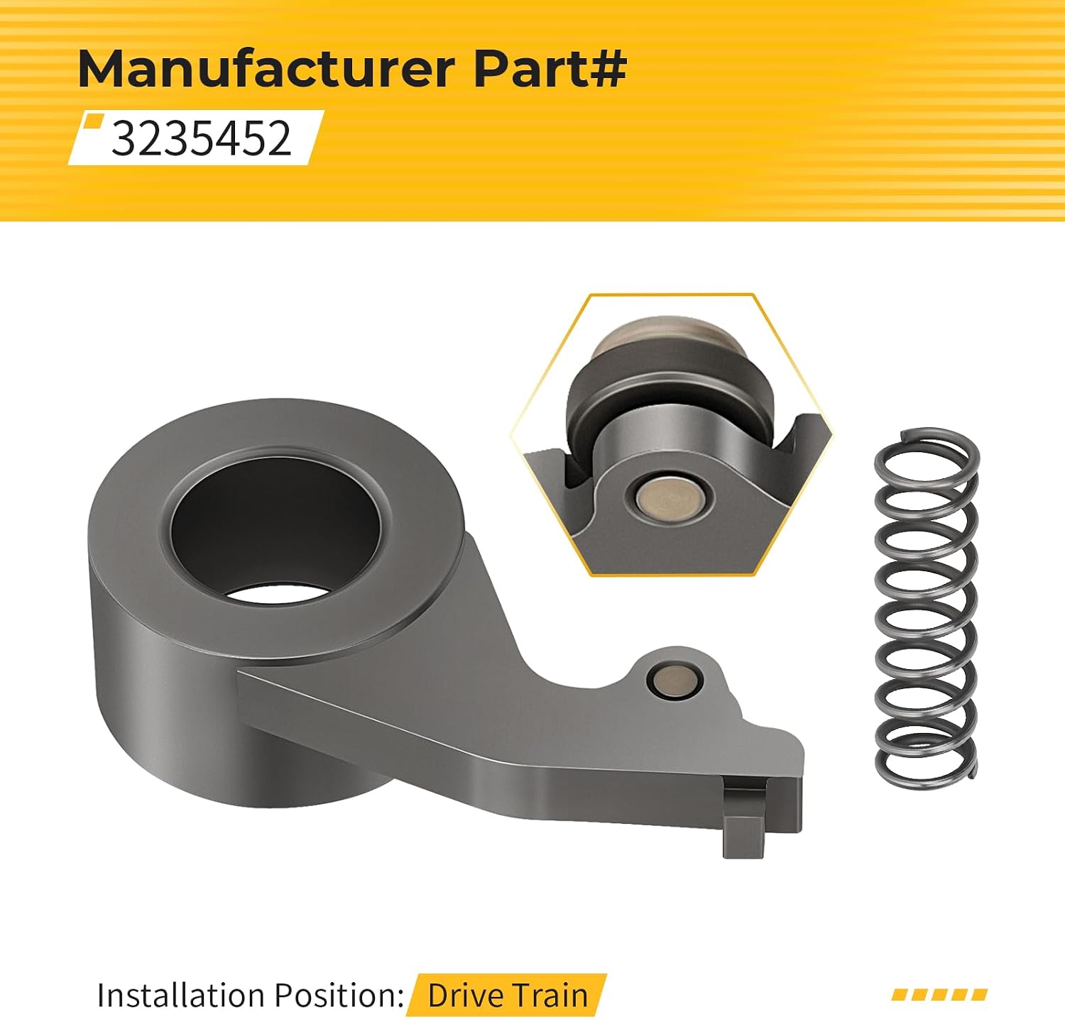 M MATI Drive Train Roller Pawl for Polairs Ranger 570 500 900 1000 2013-2025 RZR 1000 900 570 2013-2016 Sportsman ACE 570 325 2014-2015 ACE 325 500 570 900 2016-2019 3235452