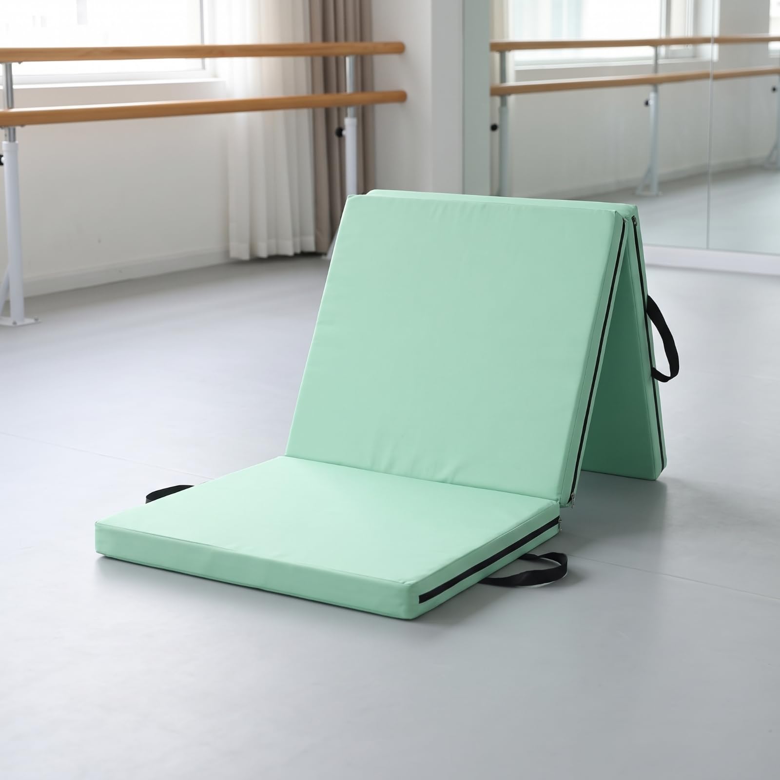 Tappetino da Ginnastica Pieghevole Portatile Tappetino da Ginnastica Salvaspazio Tappeto per Casa