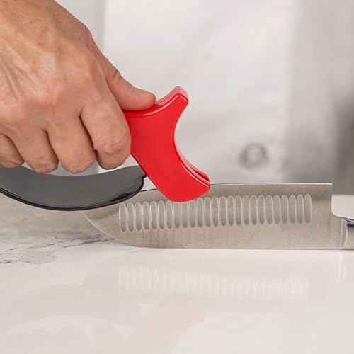 Miniatura 9 de Chef Master 90015 Afilador de hoja de carburo de mano cuchillo de cocina y afilador de cuchillos de chef herramienta de afilado profesional de grado