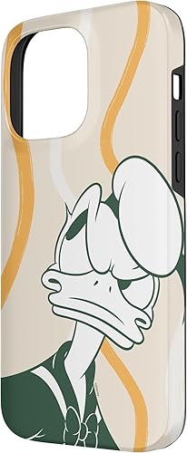 Miniatura 2 de iPhone 14 Pro Max Disney Donald Duck Retro Vintage Glare & Lines Pattern Case