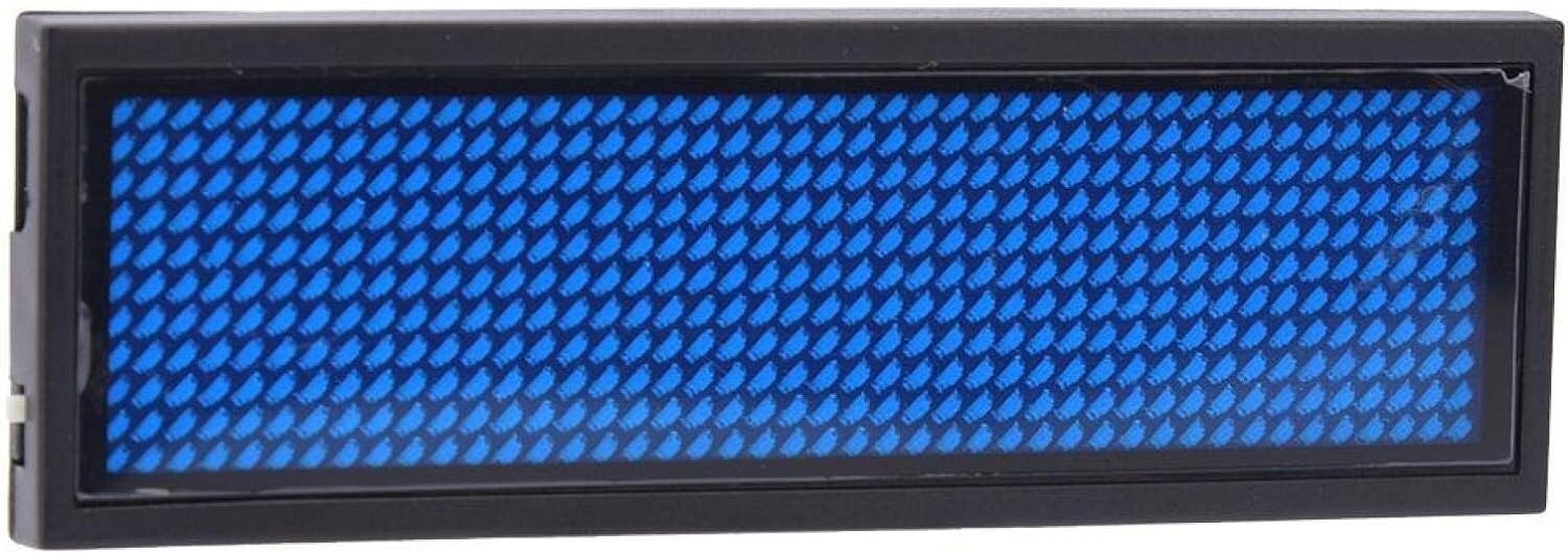 JvFbjLF Electronic Screen Name Tag Electronic Screen Number Plate Name Plate Programmable Name Plate Milk Tea Shop Work Plate