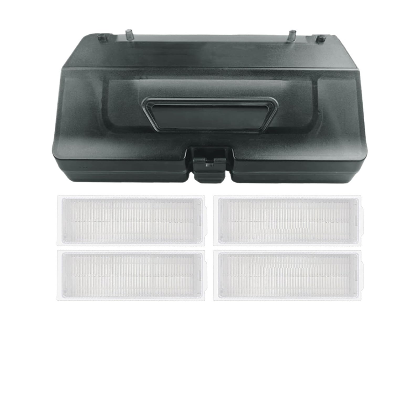 HIZON 2 in 1 Water Tank Dust Box Fit，Compatible For XiaoMi ，Mop 2S, Mop Pro STYJ02YM, S10, S12, 3C，Compatible For VIOMI， V2, V3 Parts Accessory(SET2)