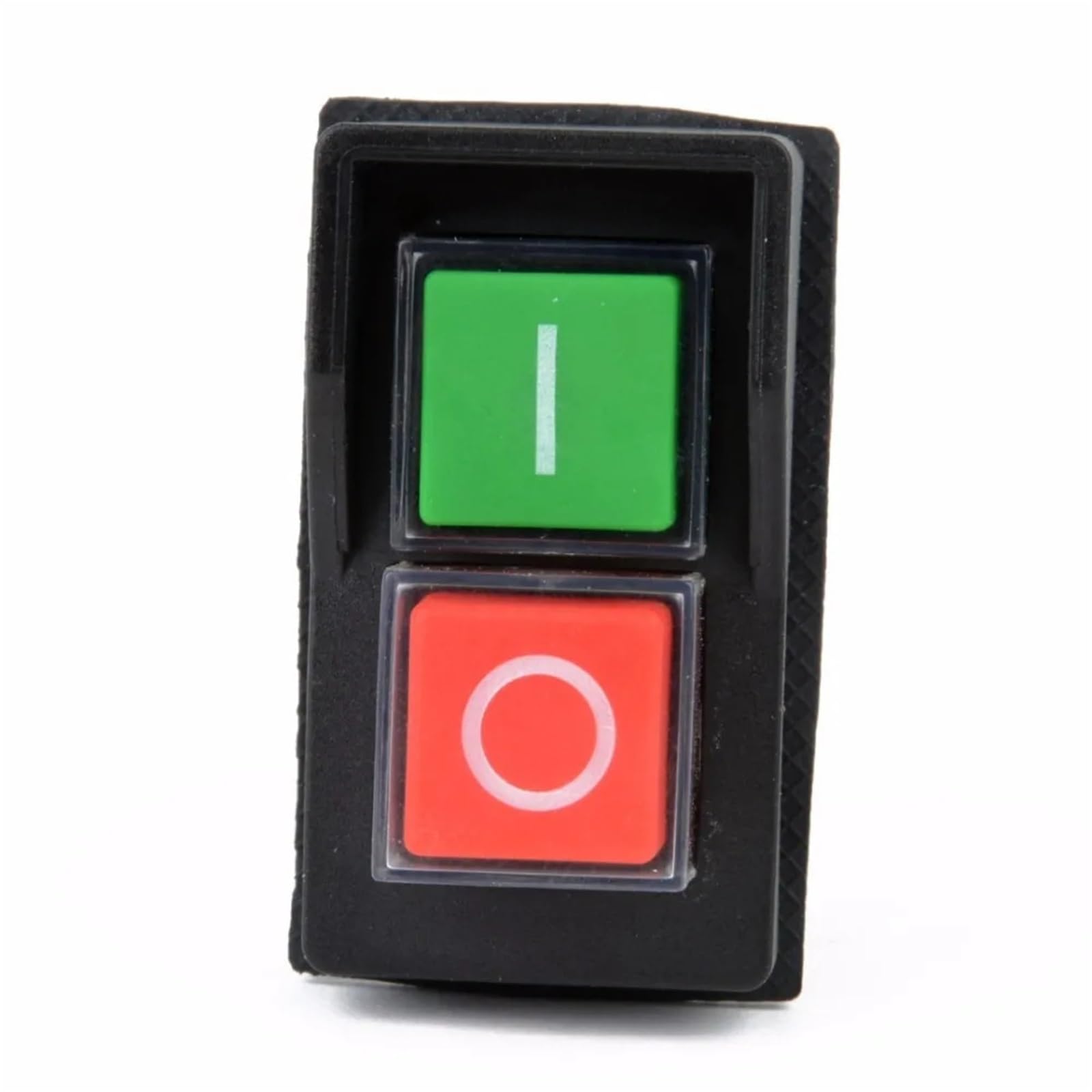 KJD17 - Interruptores de botón de arranque electromagnético for herramientas de jardinería, equipo de maquinaria, interruptor de seguridad impermeable IP55, 16 A, CA 250 V