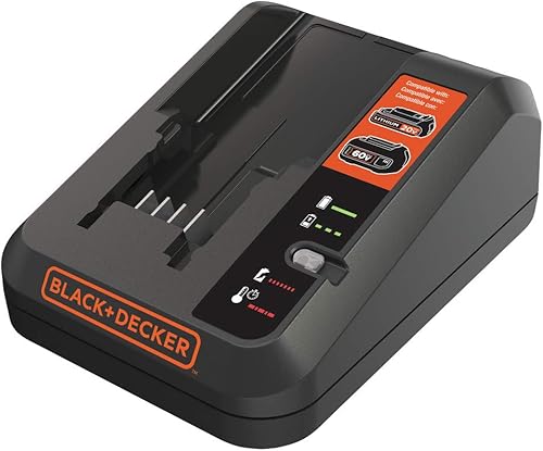 Black and Decker Ion de litio Cargador