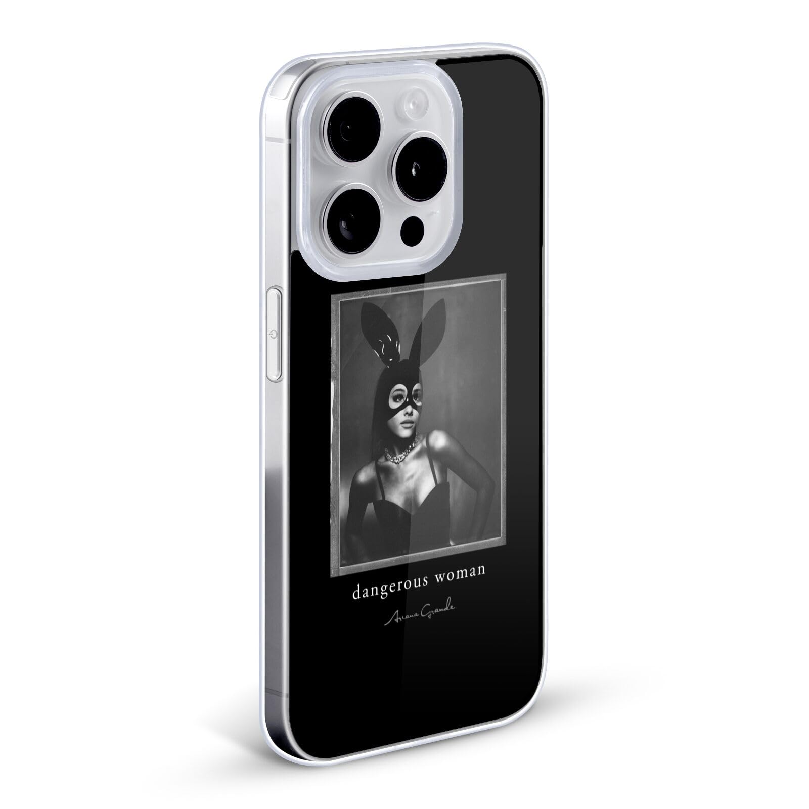 Head Case Designs Licenza Ufficiale Ariana Grande Coniglio Donna Pericolosa Custodia in Gel [Protezione di Grado Militare] Compatibile con Apple iPhone 16 PRO Max E Compatibile con MagSafe