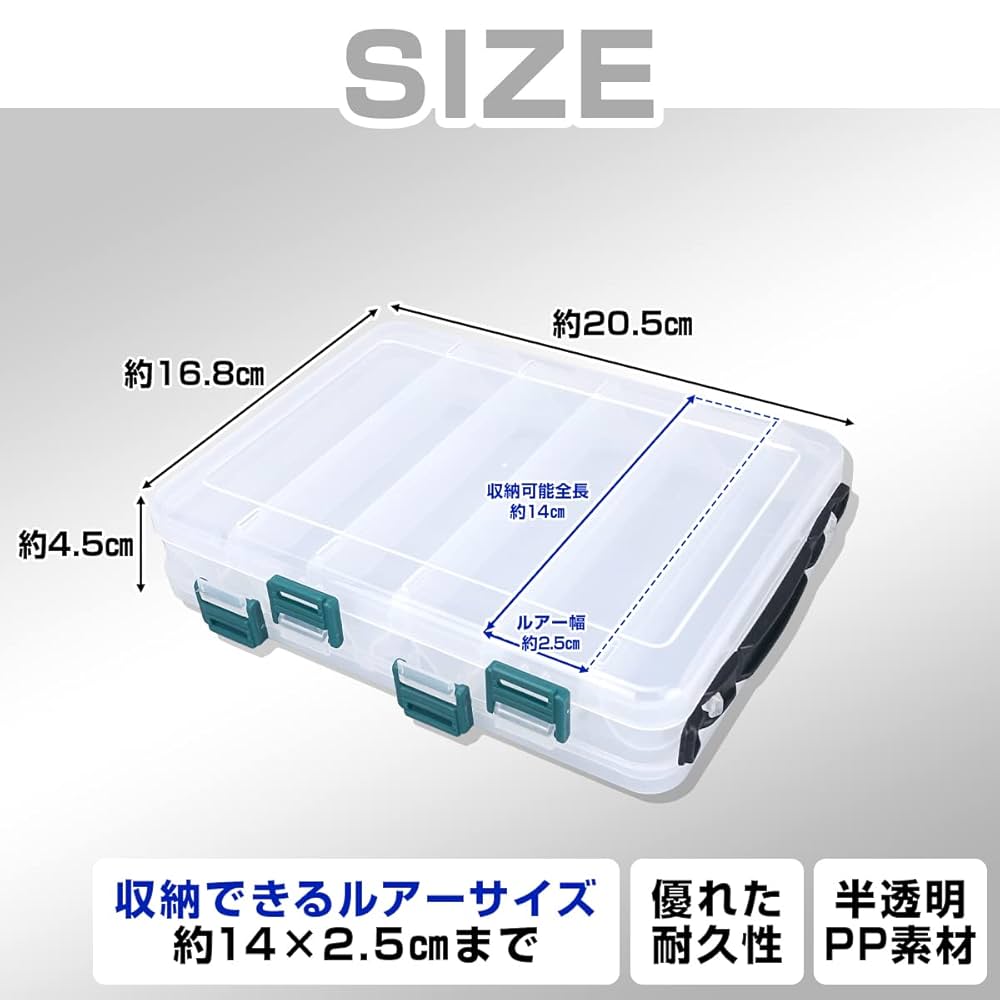 Amazon.co.jp: Anni タックルボックス ルアーケース エギケース