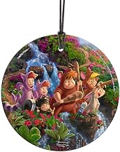 Disney – Peter Pan – Lost Boys – 3.5” Starfire Prints Hanging Glass Print Accessory – Light Catching Hanging Accessory – Ideal for Gifting and Collecting