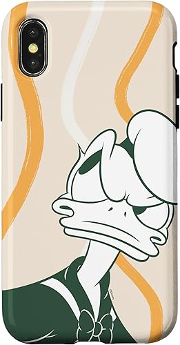 Miniatura 7 de iPhone 14 Pro Max Disney Donald Duck Retro Vintage Glare & Lines Pattern Case