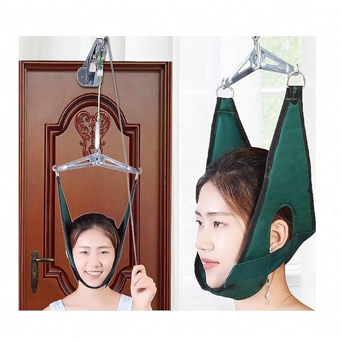 Buy Cervical Neck Traction Device neck brace Portable Cervical Traction