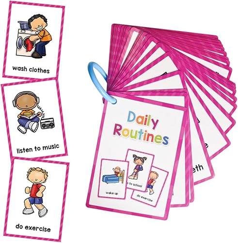 Miniatura 13 de Lachilly Tarjetas didácticas de aprendizaje de 12 temas, palabras de alta frecuencia, lectura inicial, jardín de infantes a primer grado