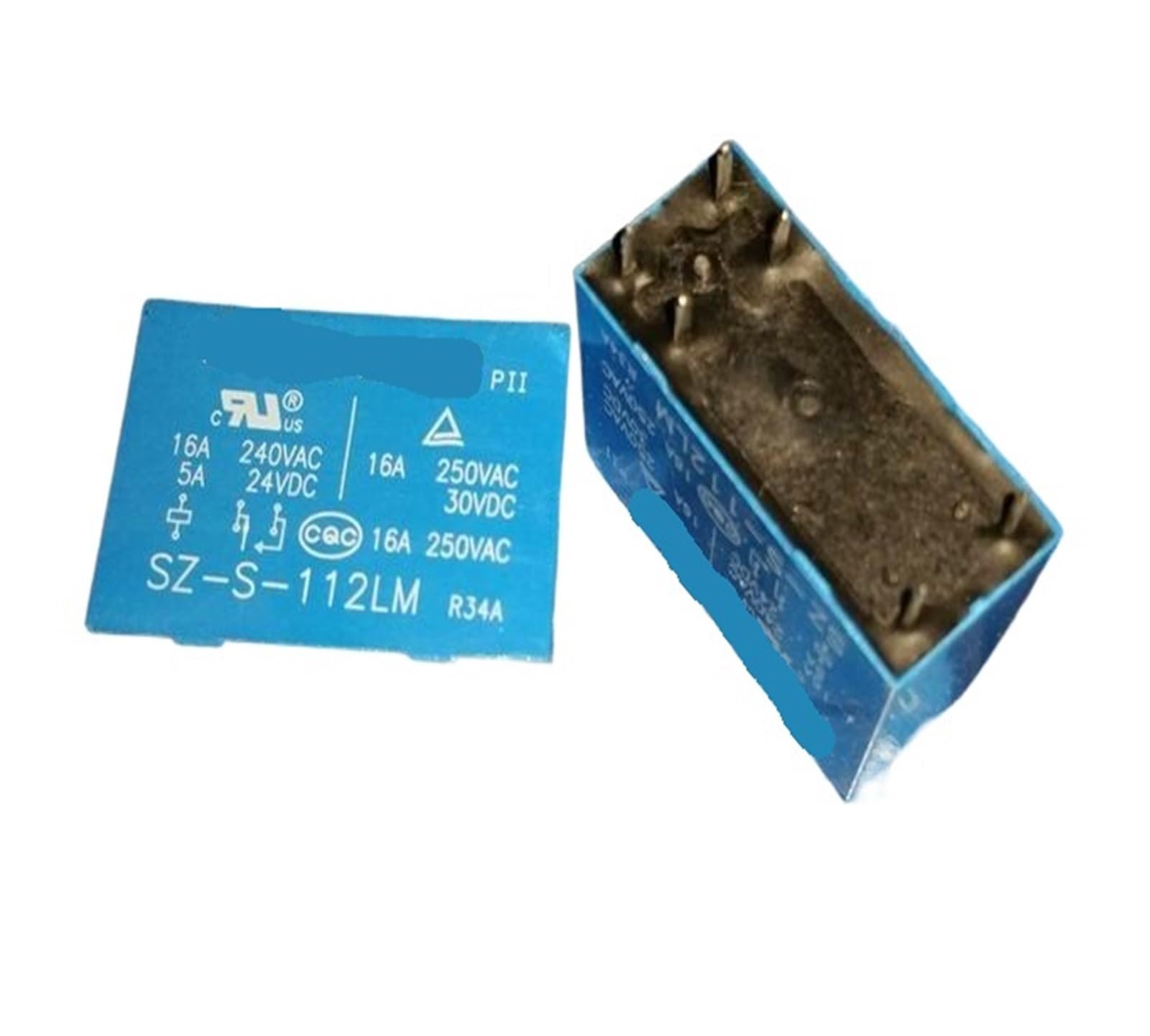Relé de 6 pines 12V 16A con alta capacidad de conmutación estable