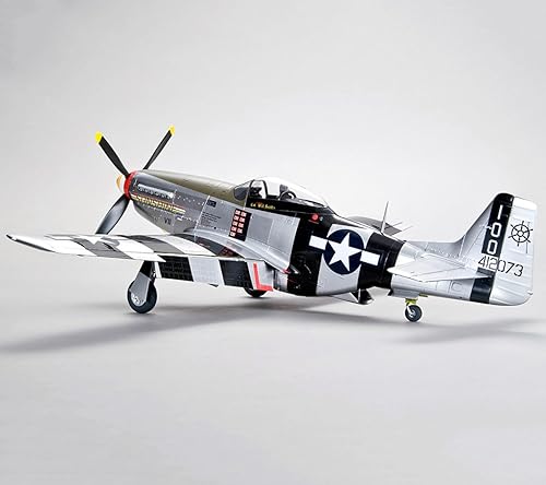 Miniatura 2 de Fighter 3D Puzzles - Kits de modelos de plástico, escala 1/48 US P-51D Mustang IV Fighter, juguetes para adultos y regalo, 8 x 9.3 pulgadas