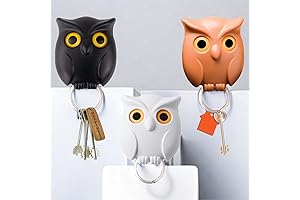 Captivating Owl Magnets: A Bewitching Wall-Mounted Key Holder