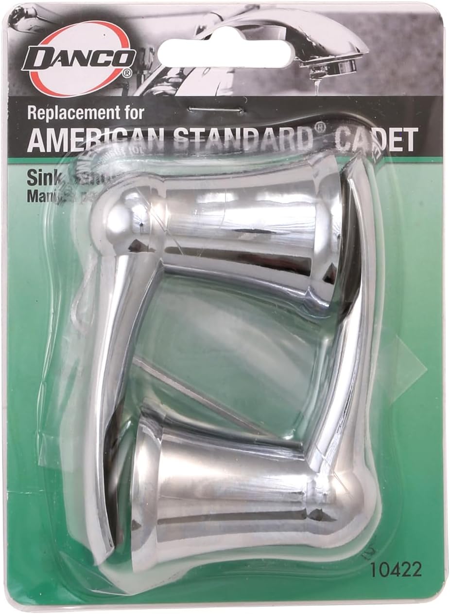Danco Replacement American Standard 2-Handle Lavatory Sink Faucets, Lever Style in Chrome, (10422) image 3