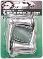 Vista 3 de Danco 10422 - Par de manijas para grifos de fregadero estándar americano de 2 manijas, cromados