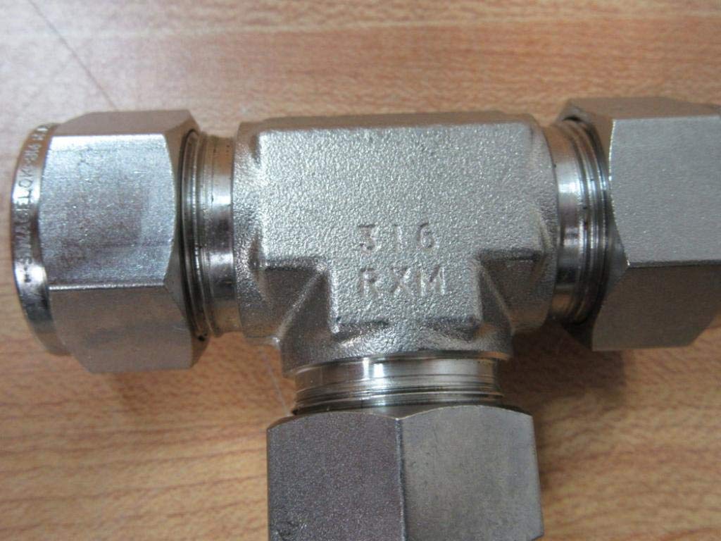 SWAGELOK SS-1210-3 3/4 INCH Tube OD, Stainless Steel, Tube Fitting, Union TEE