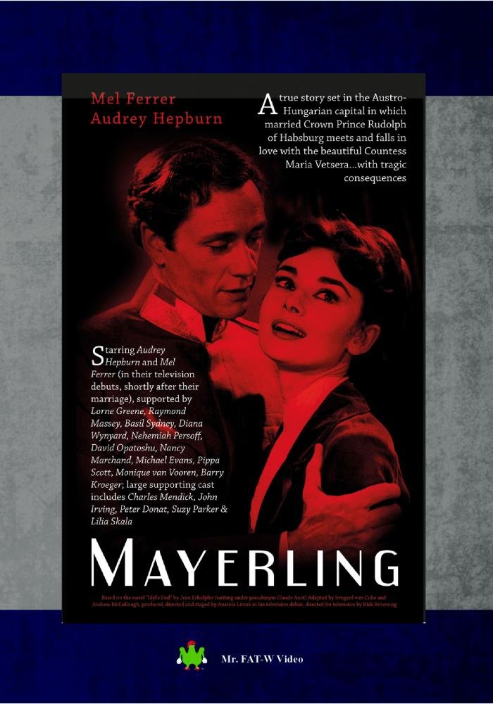 Mayerling DVD USA película clásica de culto drama romántico