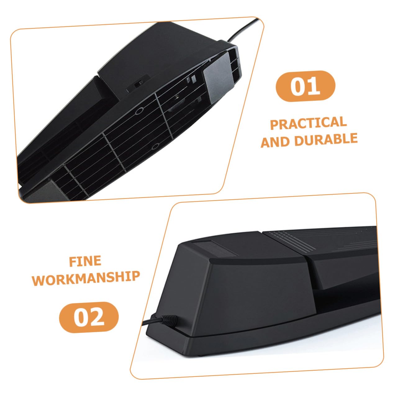Pedale Sustain per Pianoforte Professionale Resistente e Antiscivolo Accessorio per Tastiere Elettroniche e Midi Effetto Suono Continuo Migliorato