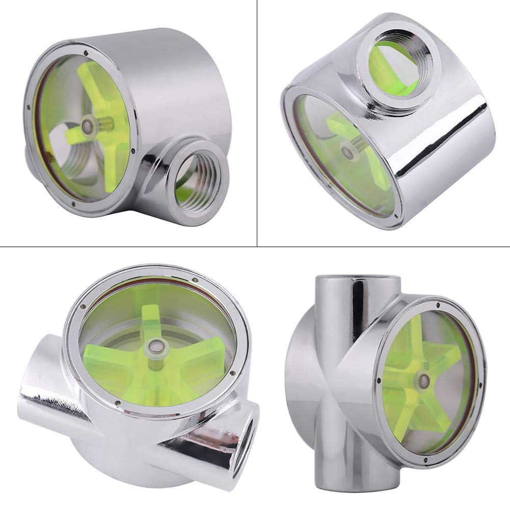 Aleación de tungsteno G1/4 hembra estándar a rosca hembra hembra Indicador de refrigeración por agua de computadora para sistema de PC 7