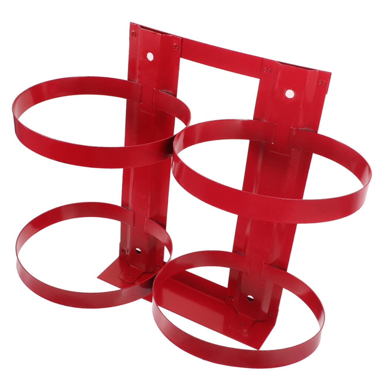 Gadpiparty Estintore Ragionevole in Rosso a Ferro da Supporto Struttura e 5kg Durabilità Alta Montaggio Parete Casa Ufficio