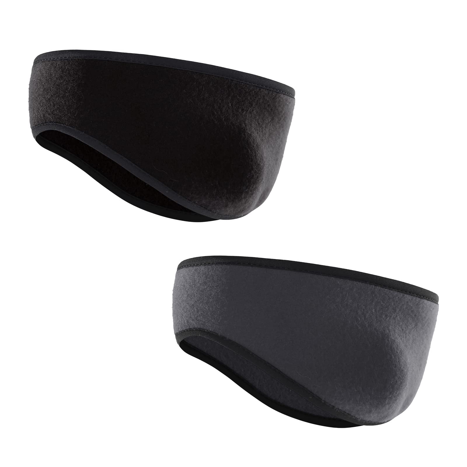 ROCKBROS Fascia Capelli Invernale Sportiva, Paraorecchie Termico Antivento Con Pile, Uomo Donna, Multifunzionale Per Sport Ciclismo, Corsa, Escursionismo, Taglia Unica Elastico