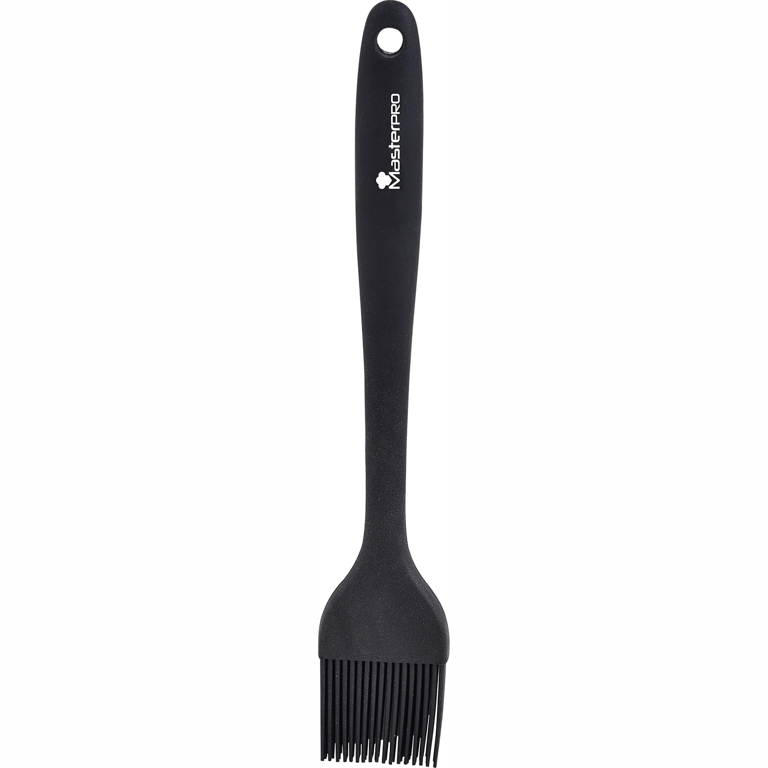 MasterPRO Foodies Collection - Pastry Brush 26.3 x 4.1 cm Silicone - Non-Stick Coating - Heat Resistant - Ideal for Decorating and Greasing - Safe and Versatile