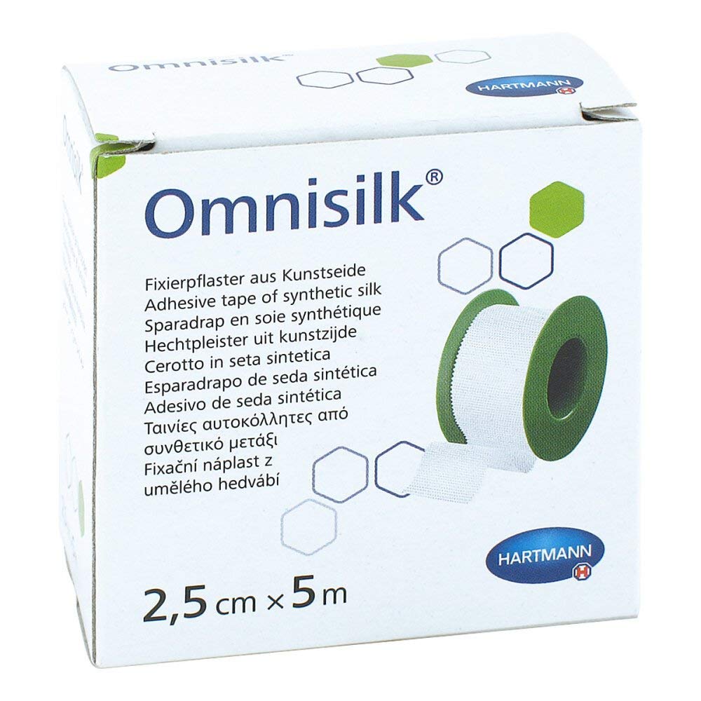 Hartmann 9004312 Omnisilk Spool Plaster 5 m x 2.5 cm