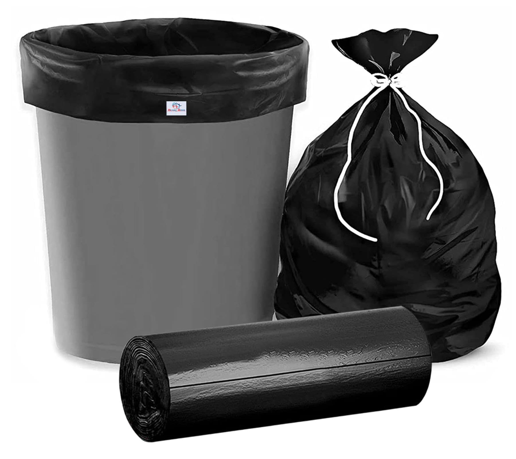 Large Black Garbage Bags - 30 Pack -8