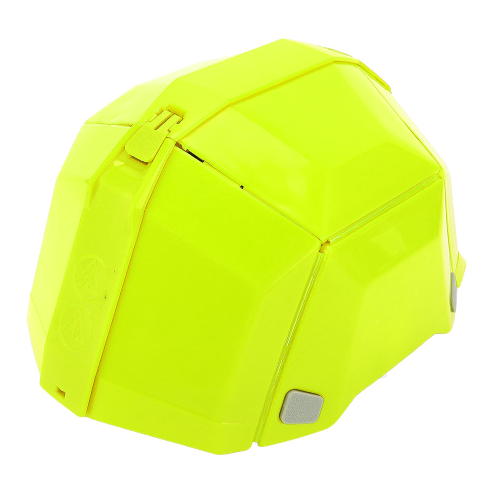 Casque Pliable Casque de sécurité Protection de la Tête en Plastique Haute Résistance pour Le Travail, Les Sports, Les Voyages (Vert)