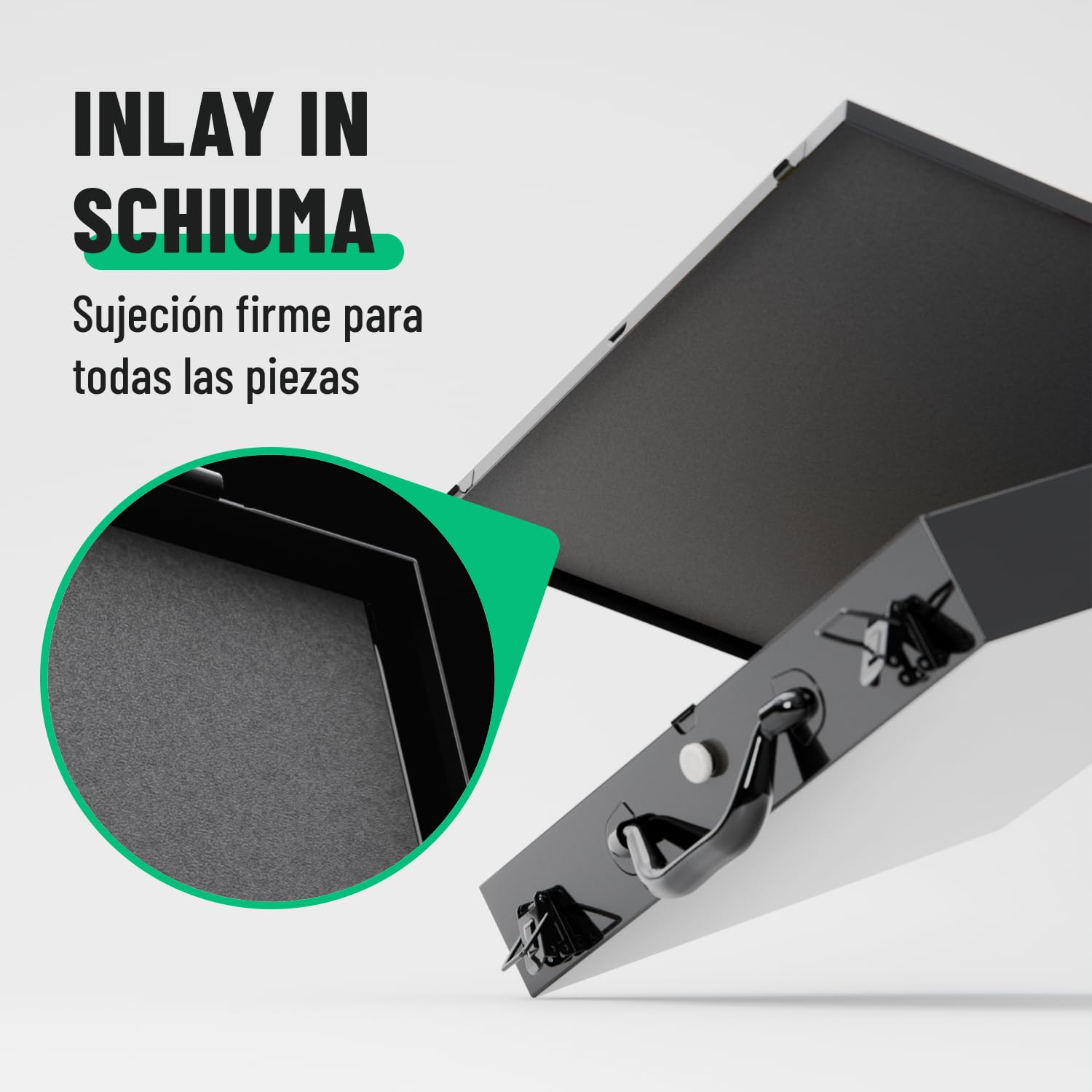 greate Valigetta Porta minuteria in metallo con 23 vaschette estraibili - valigia minuteria vuota - fai da te ferramenta - mobile organizer lavoro - organizer attrezzi da lavoro