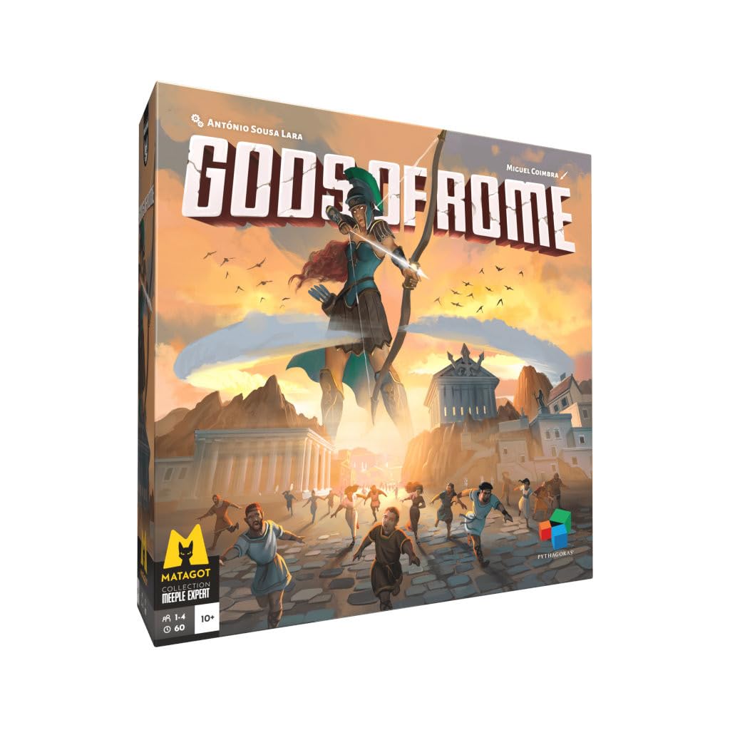 Gods of Rome - Jeu de Société - De 2 à 4 Joueurs - A partir de 10 Ans - Version Française