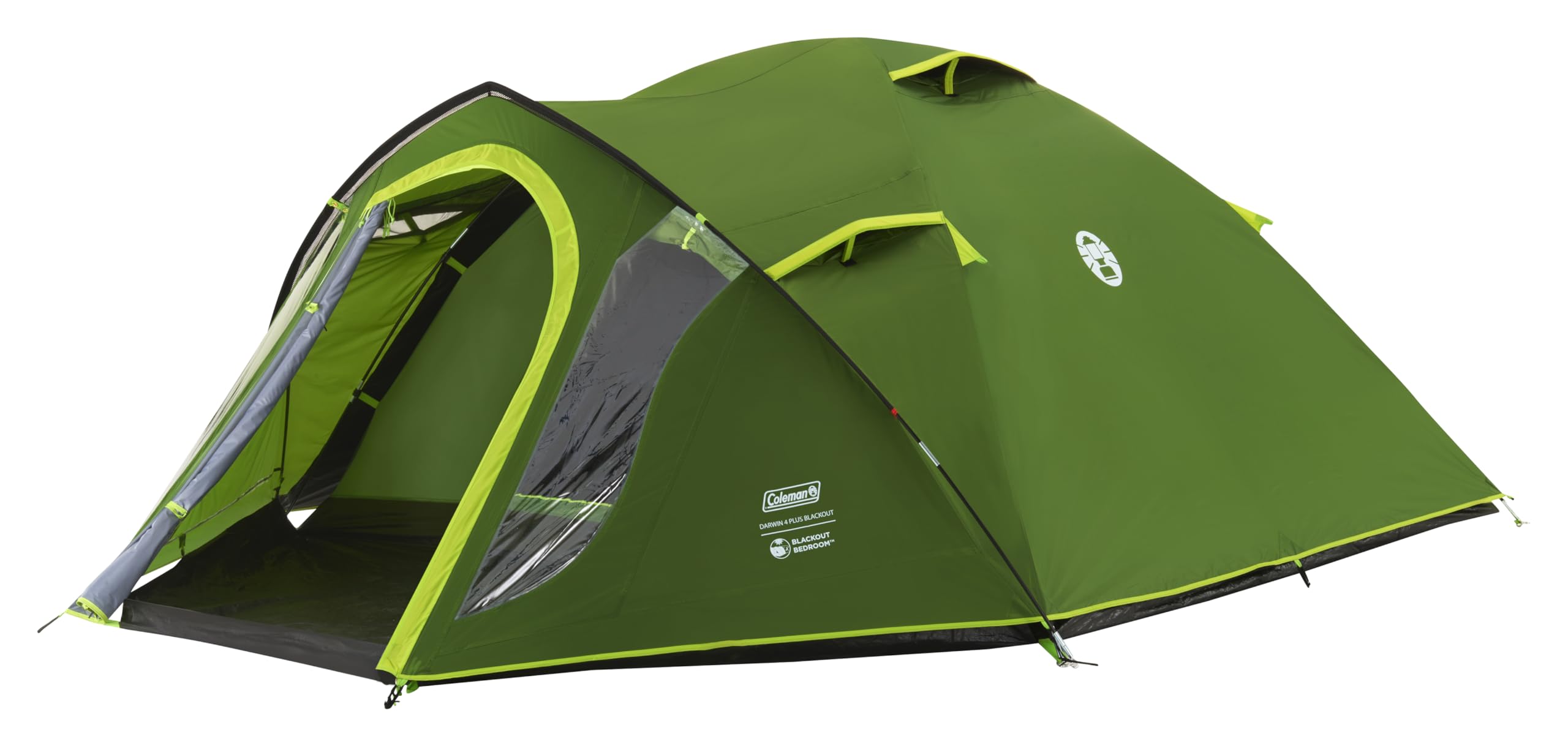 Coleman Tent Darwin 4 Plus Blackout | Compact 4 Man Dome Tent