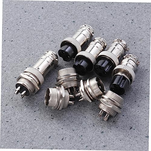 Conector de Aviación OSALADI 5 Piezas Plateado miniatura 7