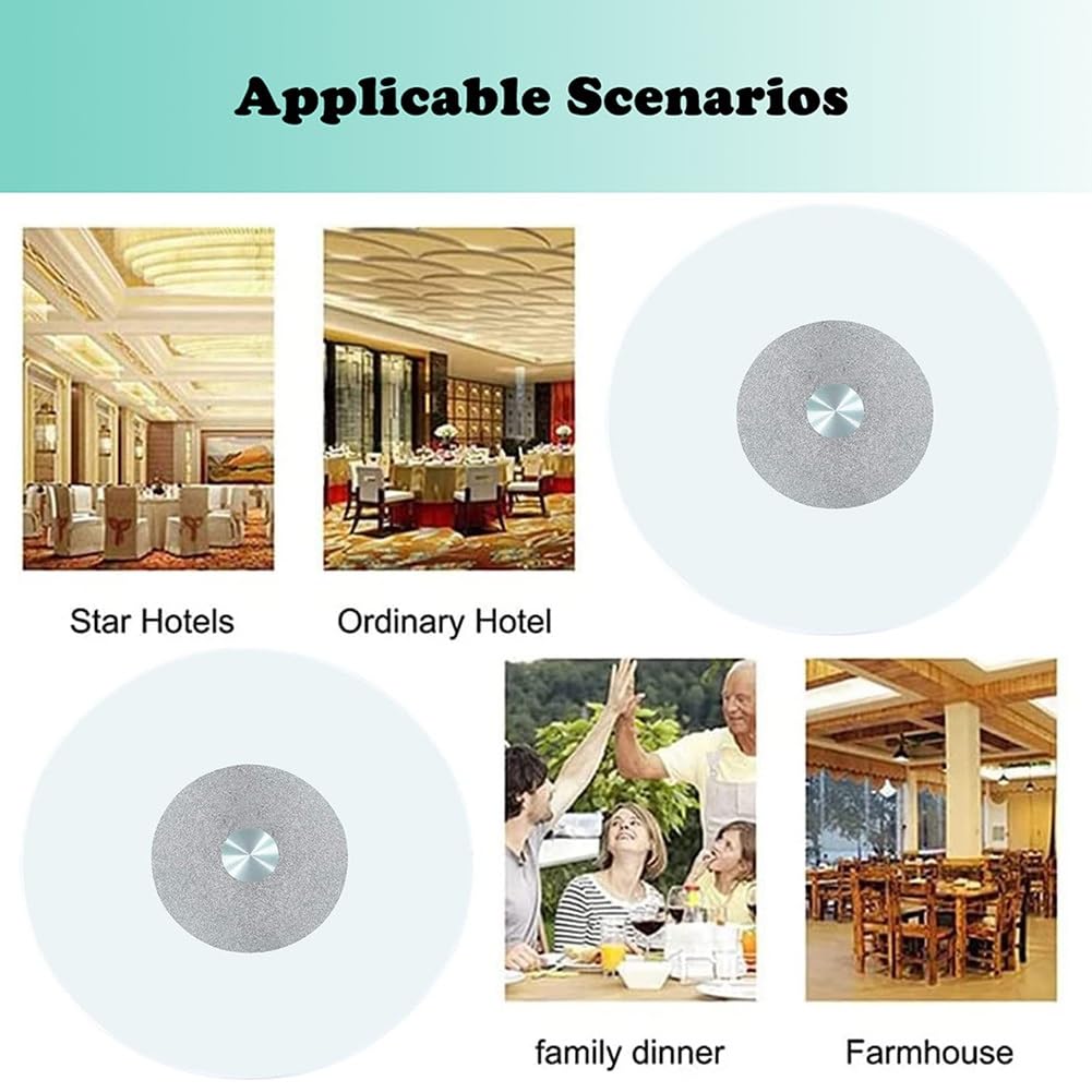 Plateau tournant tournant à 360° Lazy Susan pour partager et servir des aliments sans effort