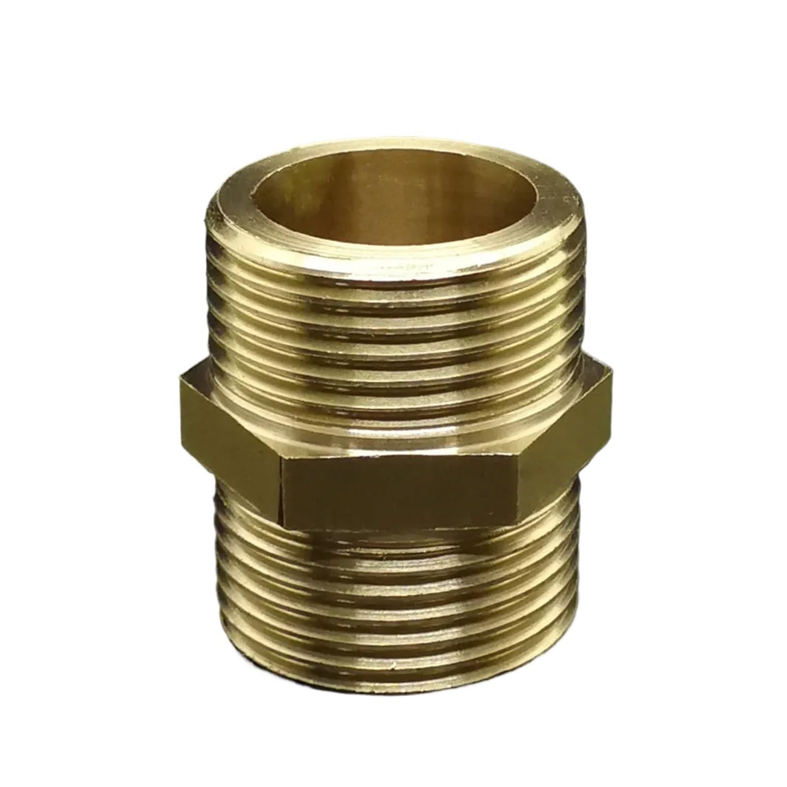 Raccord laiton DN65 anti fuite coupleur 2 BSP mâle mâle pour étanchéité tuyau eau huile gaz
