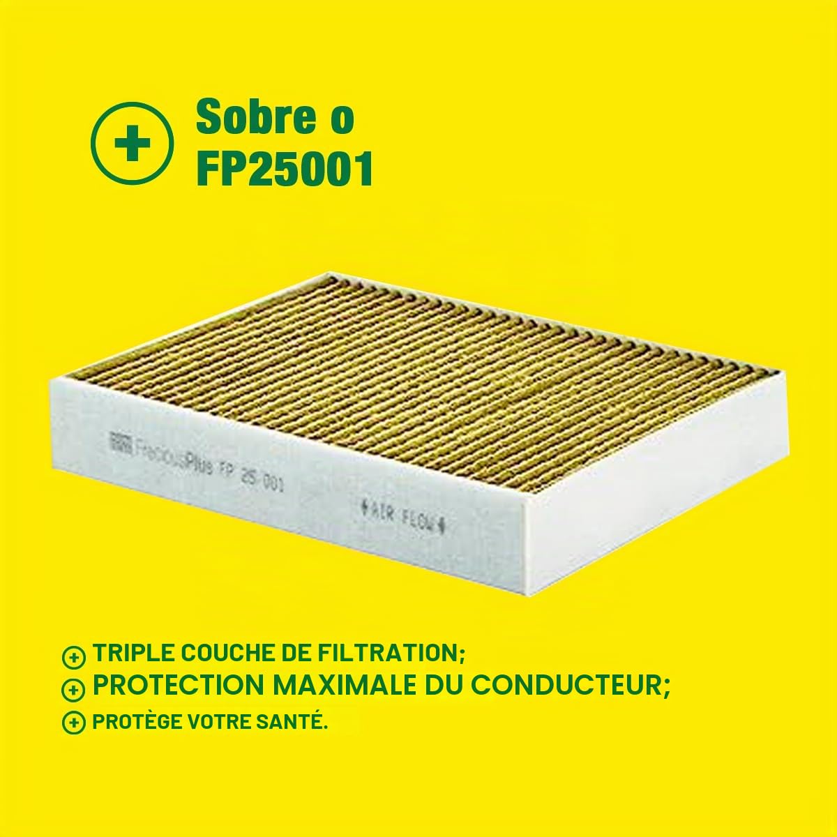 MANN-FILTER FP 25 001 Filtre à air de cabine - VÉHICULE DE TOURISME + UTILITAIRES