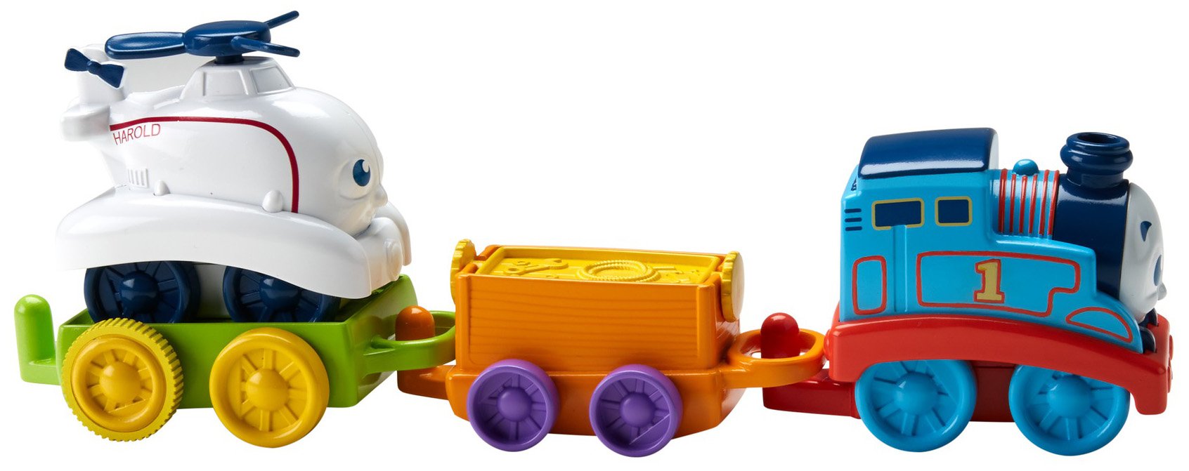 Thomas & Friends FKM91 My First Roll and Spin Rescue Thomas, Thomas the Tank Engine My First Toy Silnik, Pociąg zabawkowy dla małych dzieci