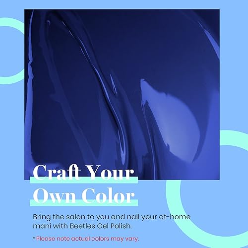Miniatura 358 de Beetles - Esmalte de uñas en gel de 0.5 onzas fluidas (15ml), curado con lámpara LED, extracción por remojo, para arte de uñas, estética