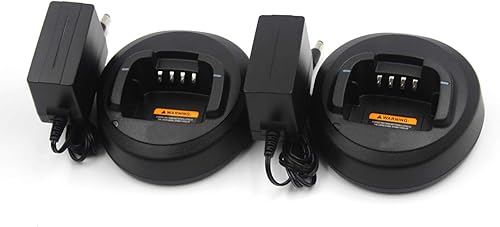 Miniatura 6 de PMLN5228A - Cargador rápido de batería para radios portátiles Motorola CP1660 CP1600 CP1300 CP185 CP180 CP160 CP145 CP140 EP350 Radio bidireccional