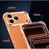 حافظة سيليكون شفافة محمية بالوسادة الهوائية للكاميرا ومضادة للصدمات ومتوافقة مع Apple iPhone 17 Pro