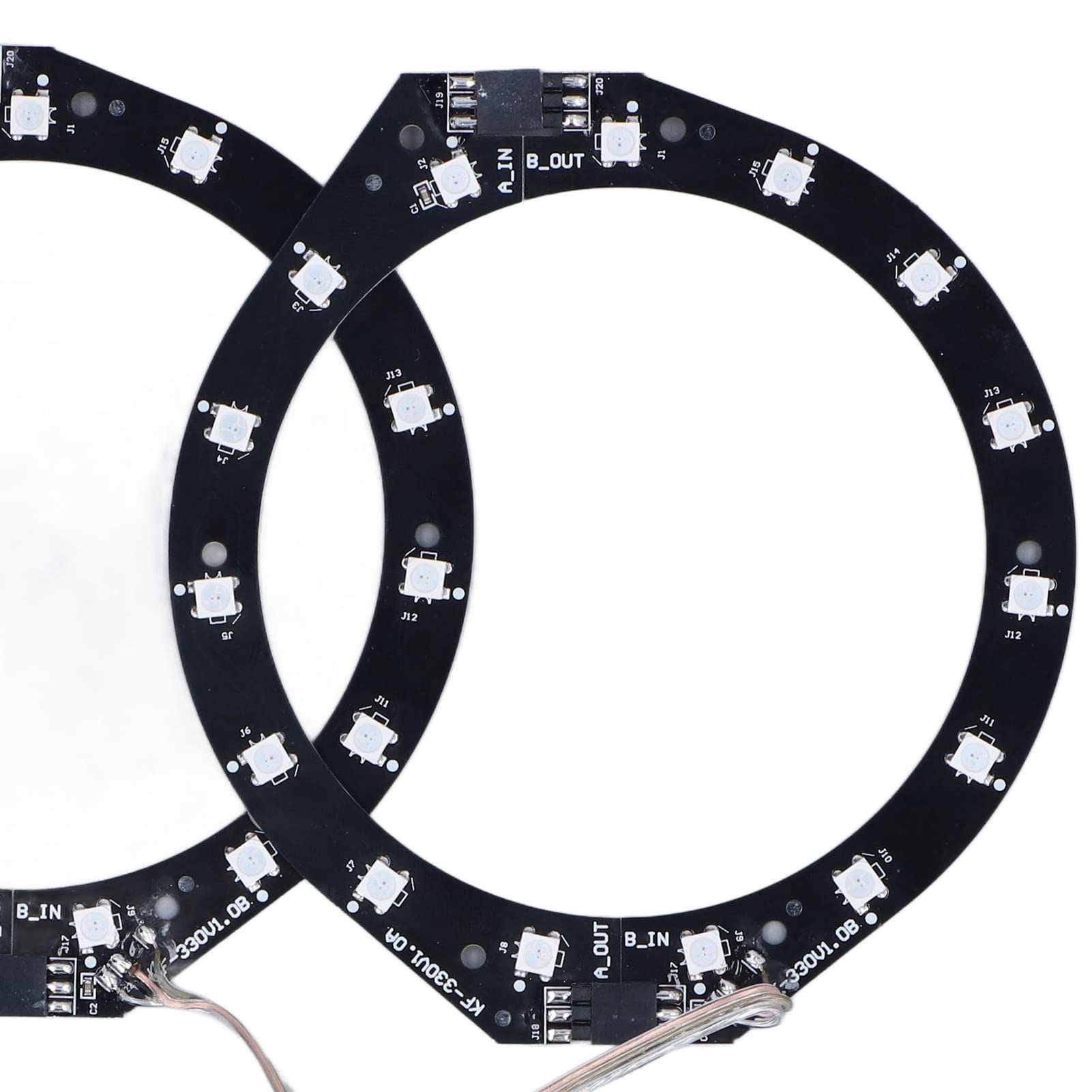 RGB-LED-Lichtleiste für PS5-Konsolen-Frontplatten, Professionelle Bluetooth-Sync-Musik, 400 Effekte, 8 Farben, LED-Bandlichter mit App-Steuerung, RGB-LED-Lichtring für PS5-Konsole