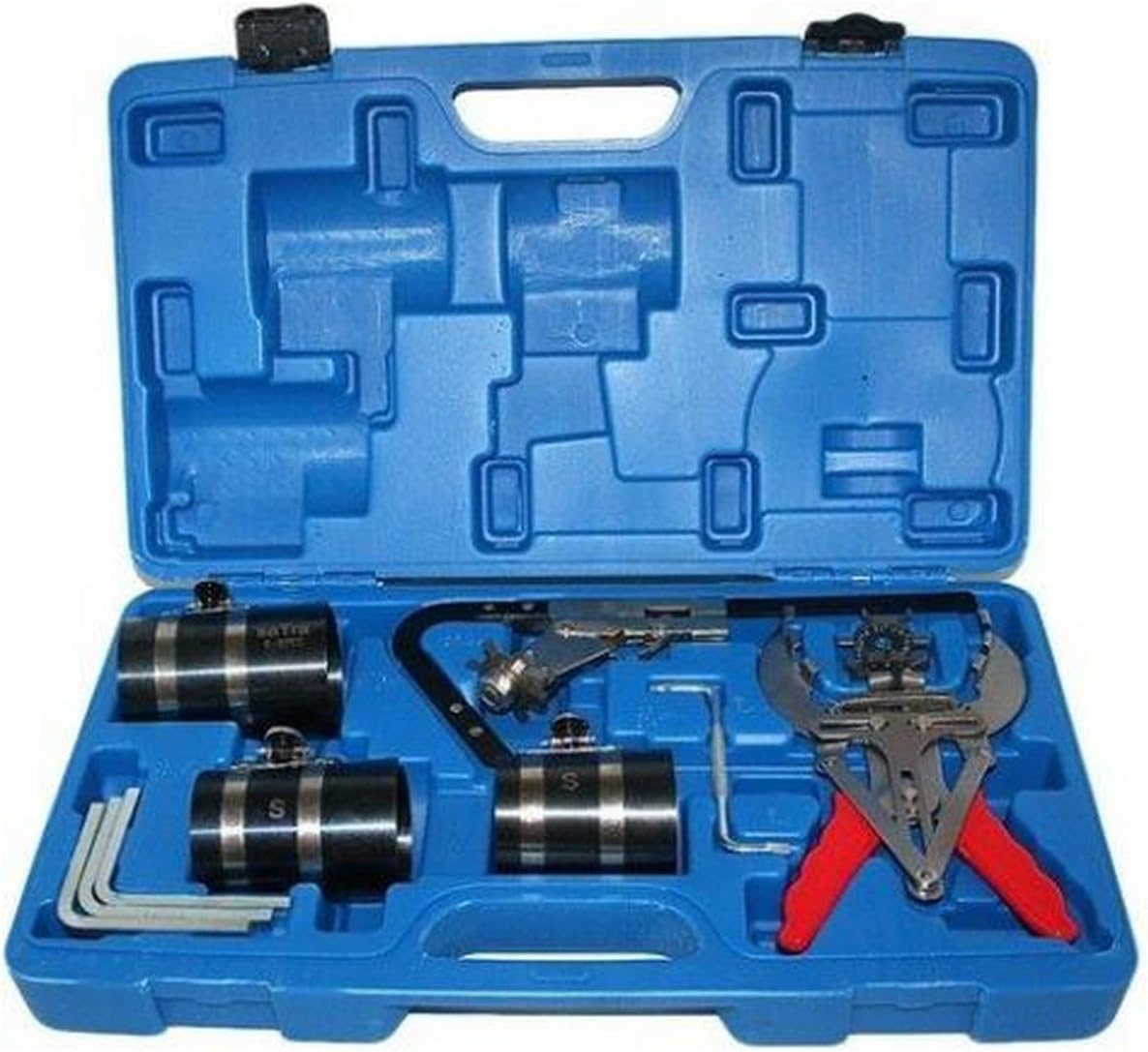 SatraPiston Ring Service Tool Set Engine Ratchet Cleaning Expander Compressor