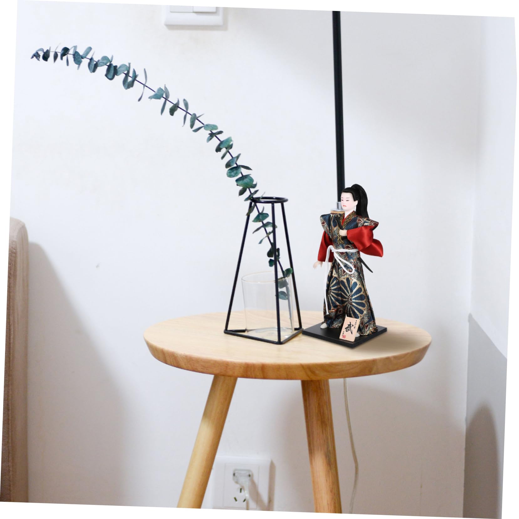 SOLUSTRE Figura Samurái Japonesa de 30cm, Estatua Tradicional Coleccionable
