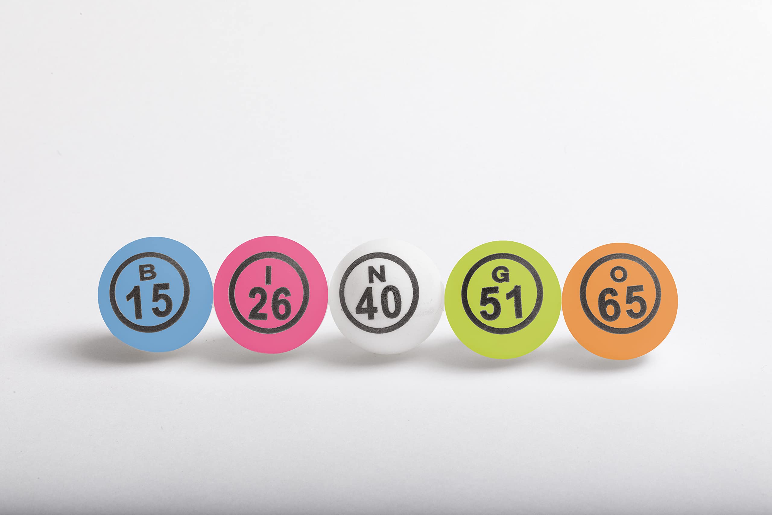 Regal Games Bingo Balls Professional Bingo Calling Balls 38 mm (1