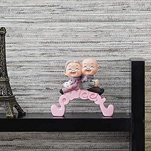 Image of AUGEN Polyresin Love Idol Statue Showpiece for Home Decor Decoration and Gifting (7532-C4, 7.5cm)