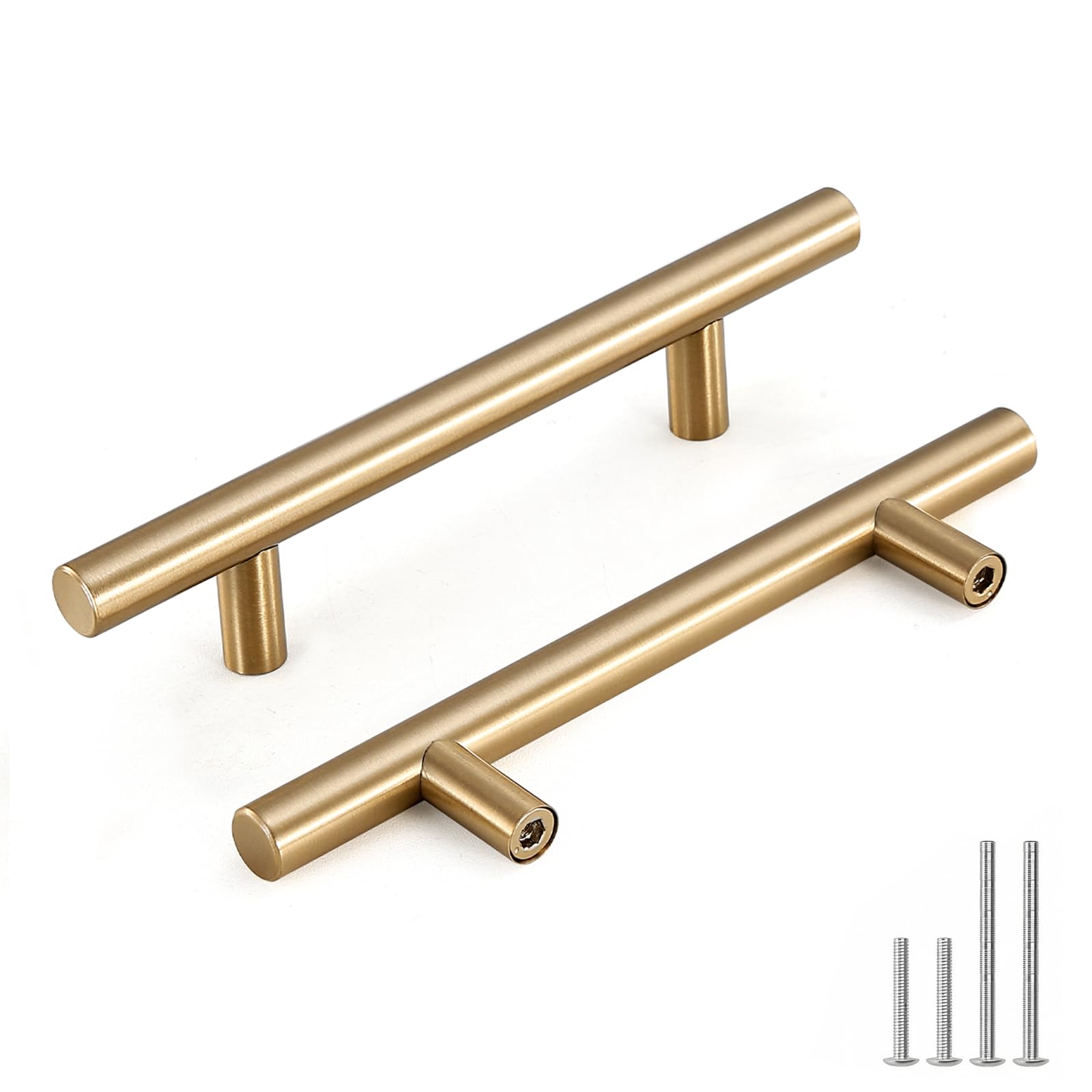 Goldenwarm Champagne Bronze Cabinet Pulls - 25 Pack -16