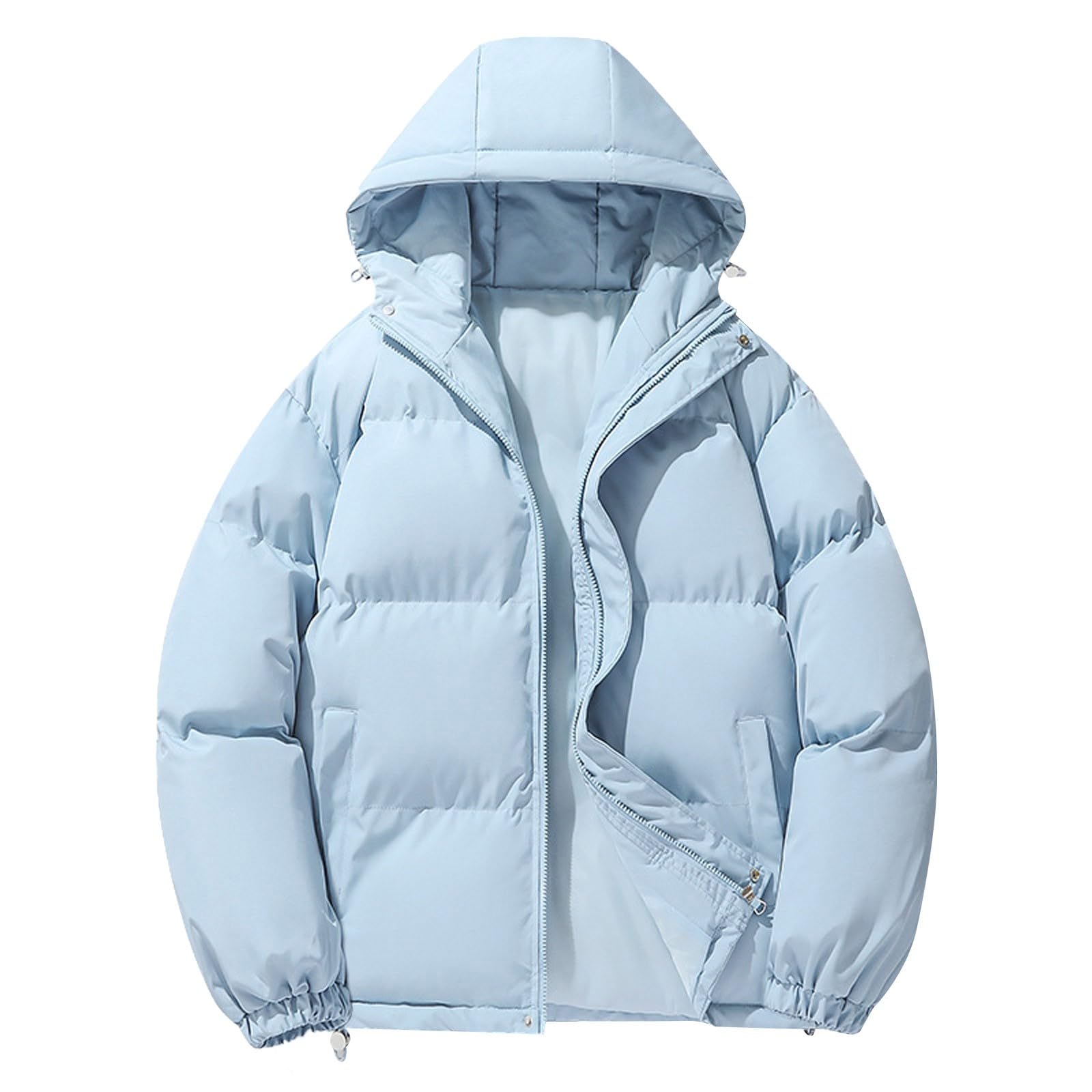 Doudoune parka homme avec capuche chaude et protectrice - 4
