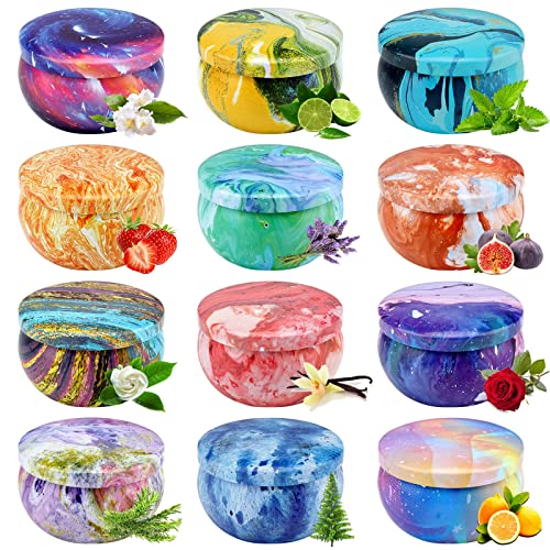 16 Pack Scented Candles Gift Set 2.5Oz Strong Fragrance Aromatherapy Candles Natural Soy Wax Candles Portable Travel Tin Jar Candles Gifts For Home Scented Decoration Birthday Valentine'sday #TOP2
