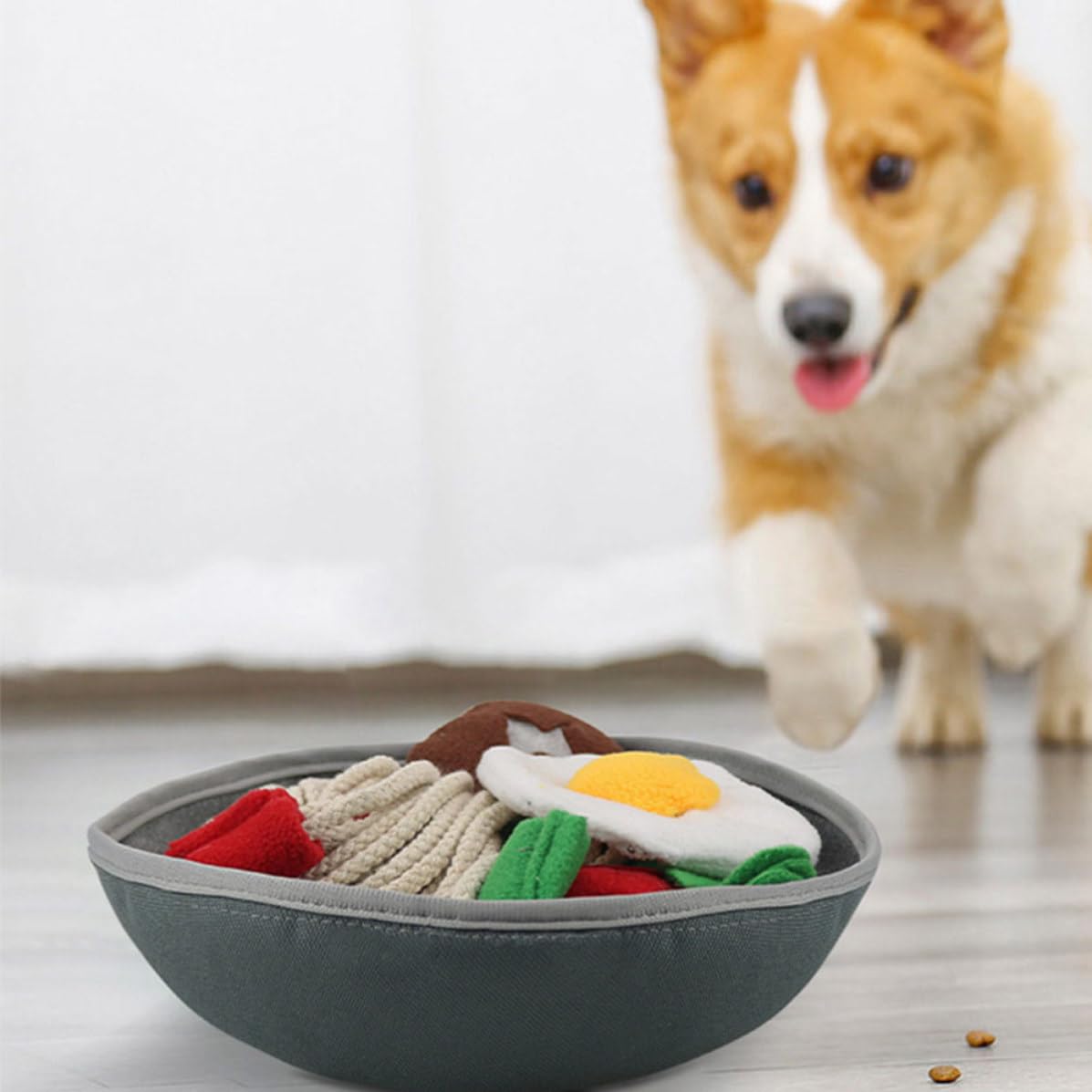 Juguete Función para Encontrar Juguetes para Perros Exquisitamente Elaborado de Poliéster para Entrenamiento de Olfato